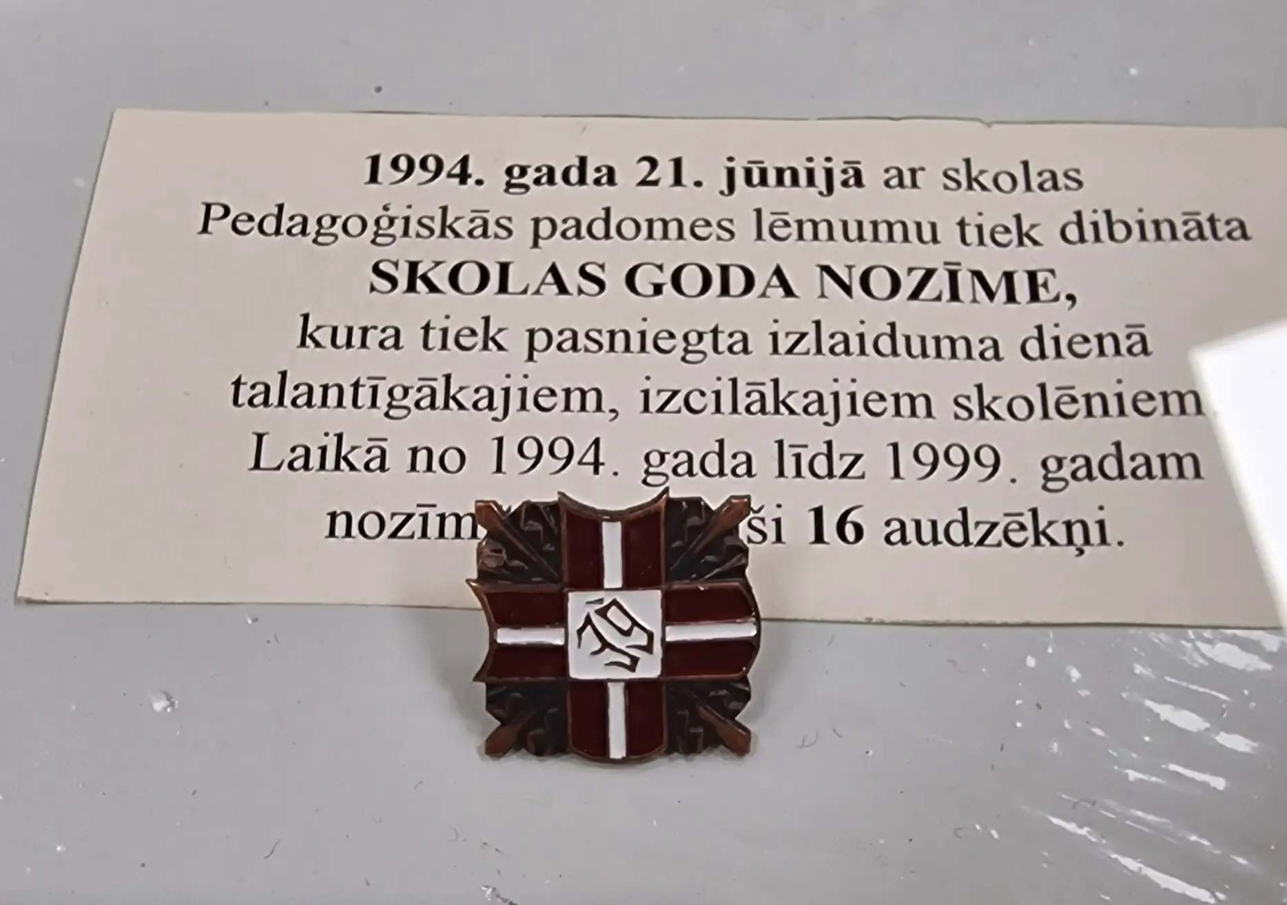 Goda nozīme