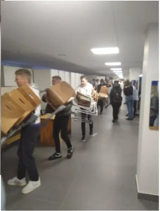 Atgriešanās skolas telpās un plūdi