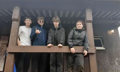 12.a un 12.d klases ar Skolas somu uz dodas uz Valmieras teātri un meklē izaicinājumus spēlē ESCAPE TOWN