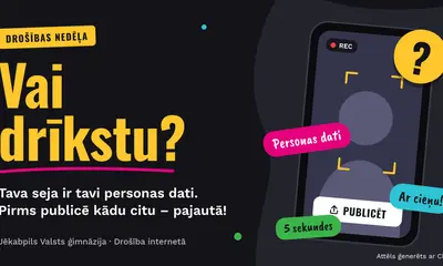 Drošības nedēļā par drošību internetā skolēniem