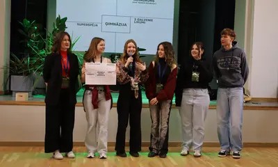 Valsts ģimnāziju pašpārvalžu sadraudzības pasākums "Neviens nav viens"